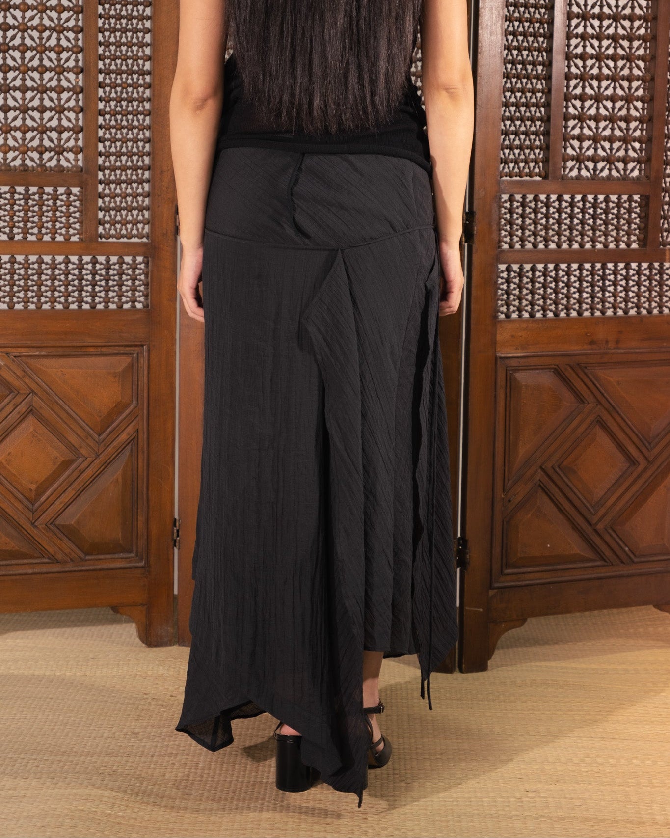 [Demen] Layered A-line Skirt-thumbmail-3