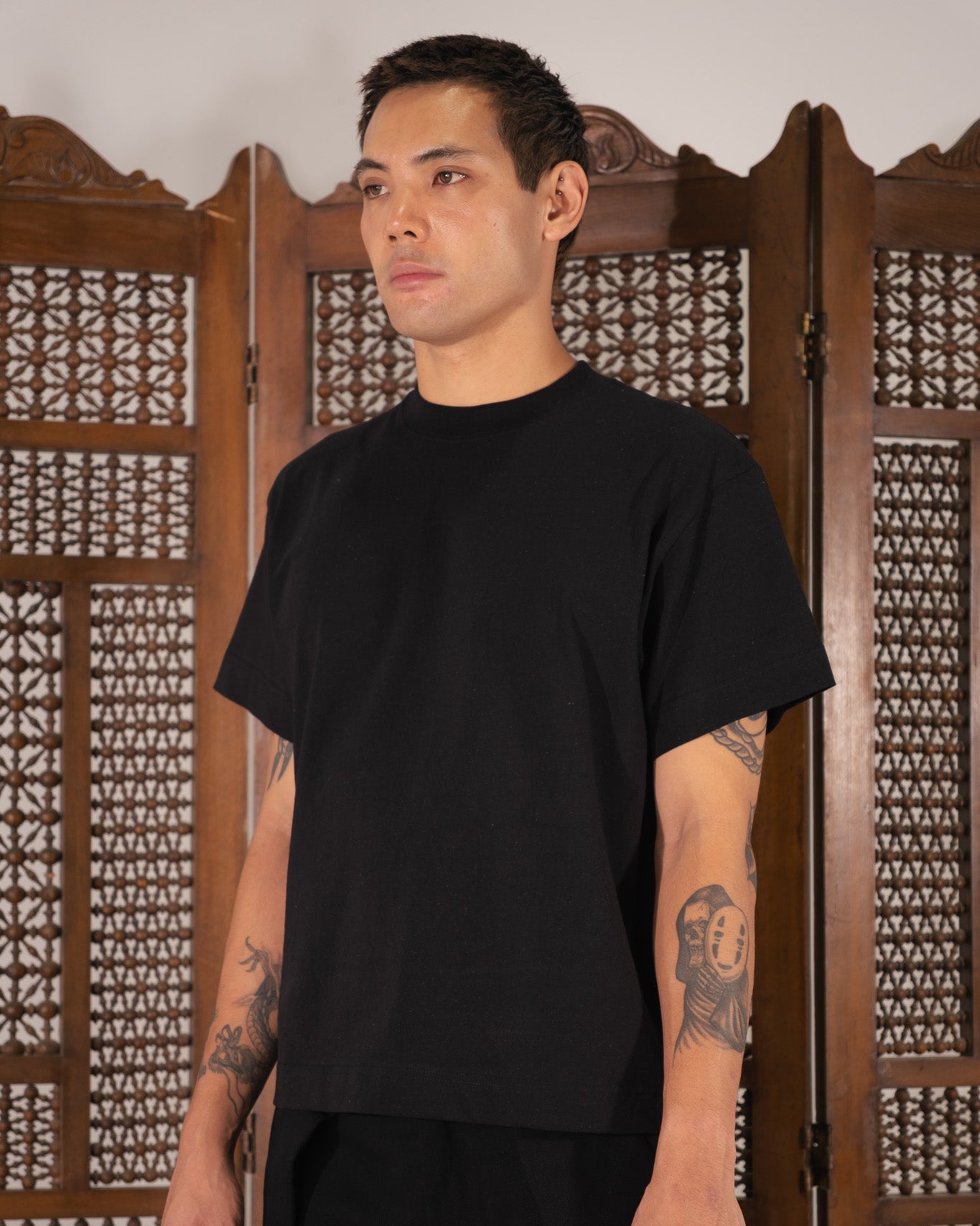 [Beuter] Blank Boxy T-shirt_Black