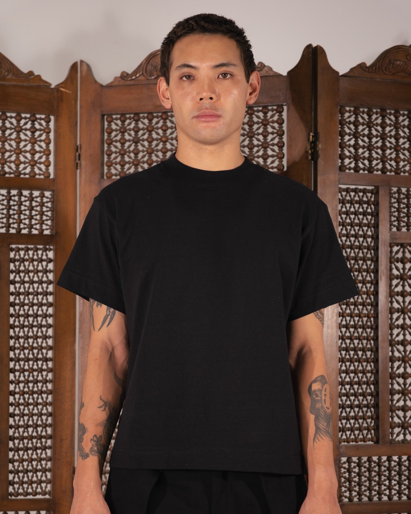 [Beuter] Blank Boxy T-shirt_Black