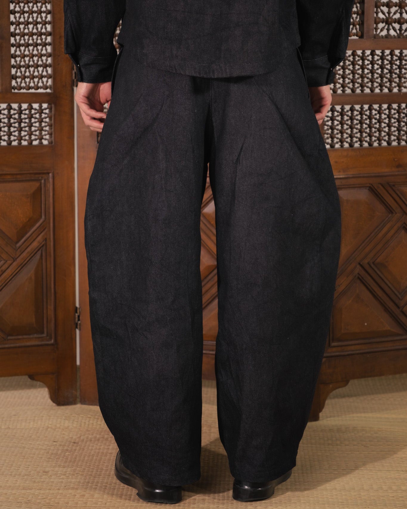 [Hypnotism Studio] Denim Pleated Pants-thumbmail-3